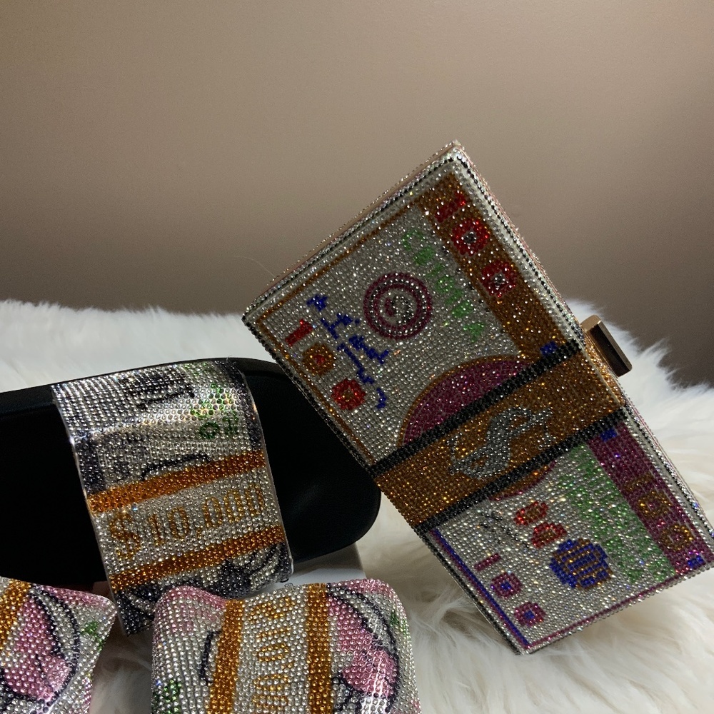 Mult Bling Purse (New)